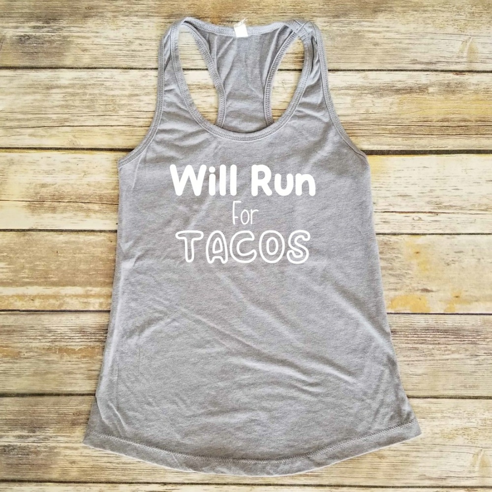 Run for Tacos / fitness / running / workout / gym - Picture 2 of 3